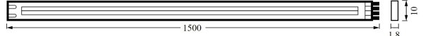 Ledvance - Bandă LED FLEX COB 1,5m dimabilă LED/13W/230V 2700-6500K + DO