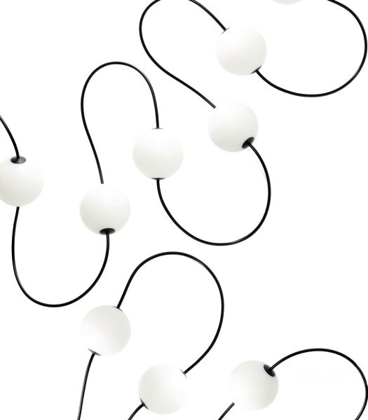 Lanț LED decorativ de exterior 10xLED/0,8W/230V IP67 7,7 m