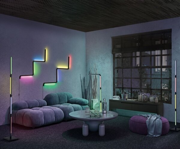 Lampadar LED RGBW dimabil 2 în 1 Ledvance SMART+ MAGIC LED/24W/230V Wi-Fi