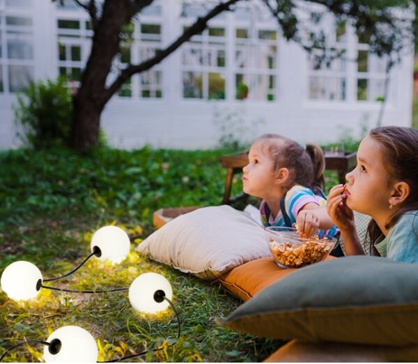 Lanț LED decorativ de exterior 10xLED/0,8W/230V IP67 7,7 m