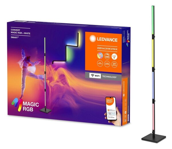 Lampadar LED RGBW dimabil 2 în 1 Ledvance SMART+ MAGIC LED/24W/230V Wi-Fi
