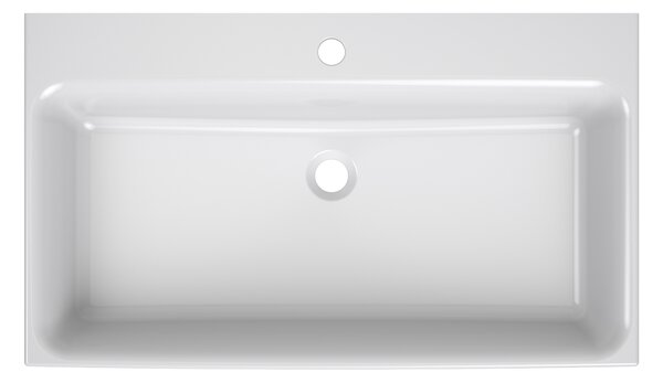 Ravak Comfort lavoar 80x46 cm dreptunghiular mobilier alb luciu XJX01280001