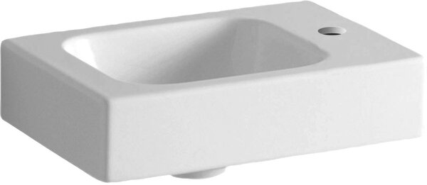 Geberit iCon lavoar 38x28 cm dreptunghiular clasică-mobilier alb luciu 124736000