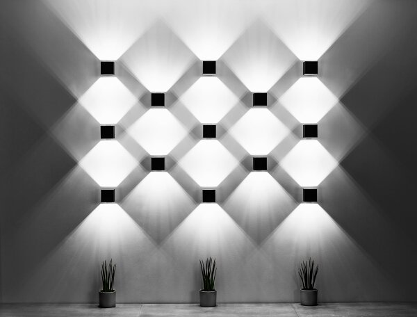 Aplică LED MURO 1xG9/4W/230V negru Brilagi