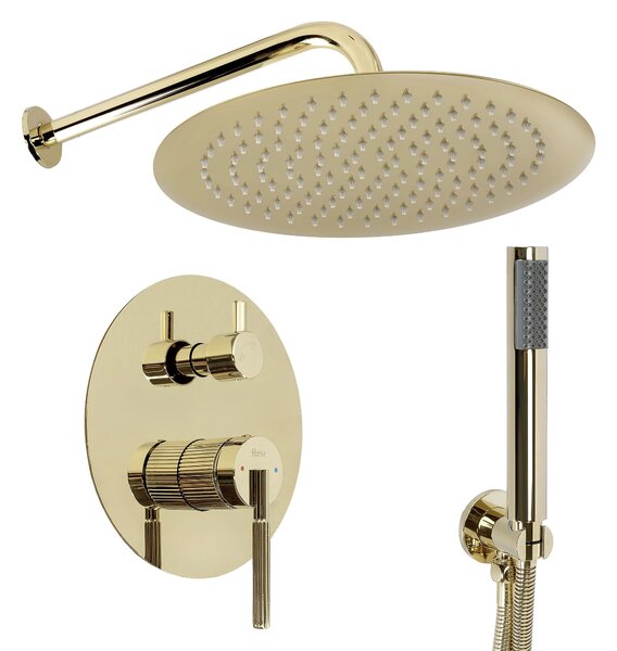 Set de dus incastrat Rea Argon Gold + BOX