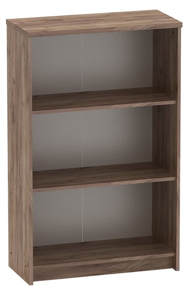 Biblioraft birou, kraft dunkel/alb, JOHAN 2 NEW 03