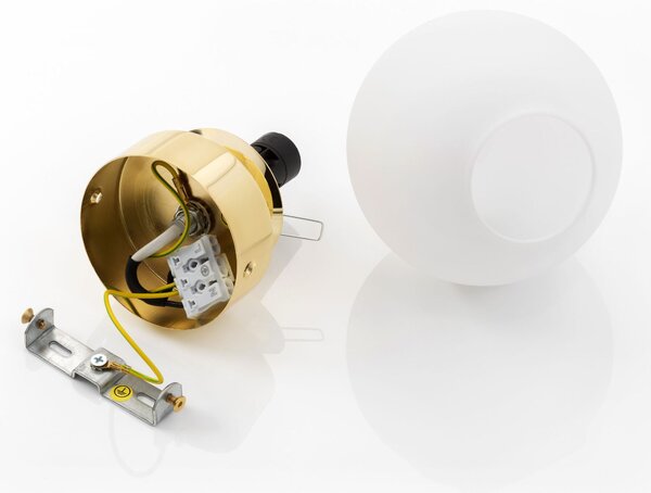 Argon Flavio lampă de tavan 1x7 W alamă-opal 4004