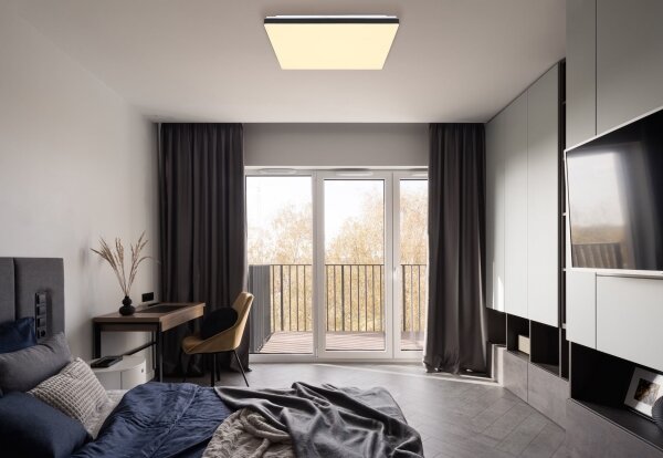Plafonieră LED dimabilă ULLY LED/24W/230V Tuya Globo 48025OBSH + telecomandă