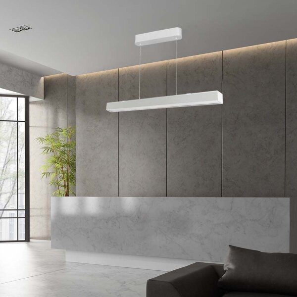Lustră LED pe cablu LED/40W/230V 3000/4000/6400K alb