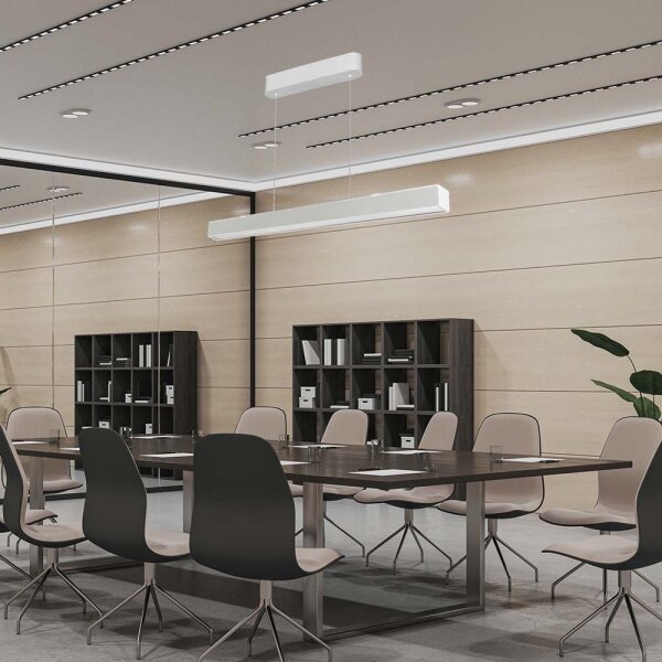 Lustră LED pe cablu LED/40W/230V 3000/4000/6400K alb