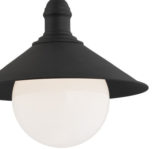 Argon Erba Bis aplica exterior 1x15 W negru 3286