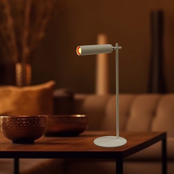 Lampă de birou LED magnetică reglabilă LED/3W/5V 4000K 1500 mAh albă