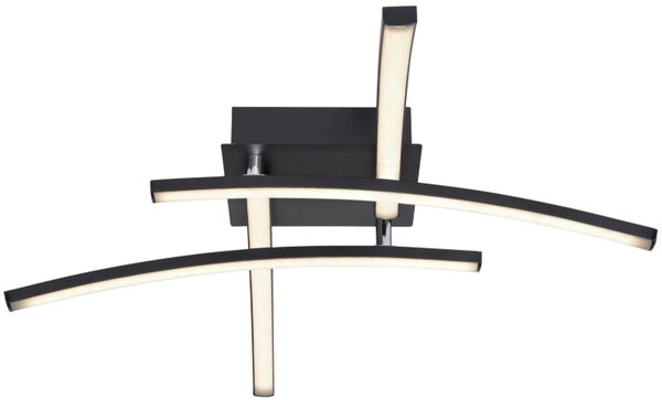 Globo Lighting Tansy I lampă de tavan 1x24 W negru-opal 67129-24