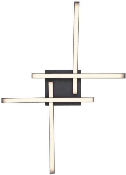 Globo Lighting Tansy I lampă de tavan 1x24 W negru-opal 67129-24