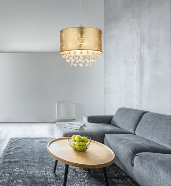 Globo Lighting Amy lampă suspendată 1x60 W auriu 15187H3