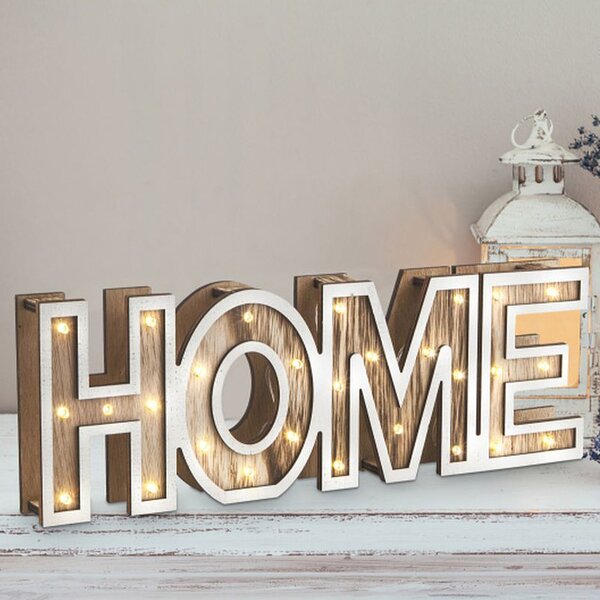 Globo Lighting Home veioză x0.06 W lemn 29975