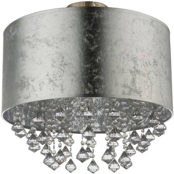 Globo Lighting Amy I lampă de tavan 1x60 W argint 15188D3