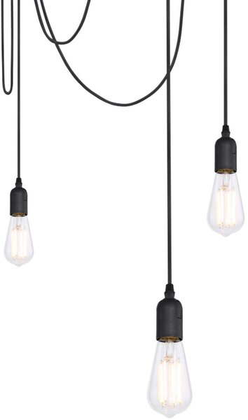 Globo Lighting Maracana lampă suspendată 5x60 W negru A110-5