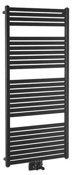 Aqualine Tondi calorifer de baie decorativ 133x60 cm negru DT486T