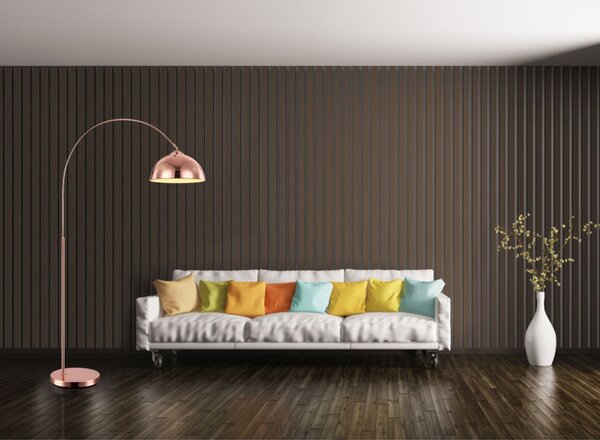 Globo Lighting Newcastle lampă de podea 1x40 W cupru 58227C