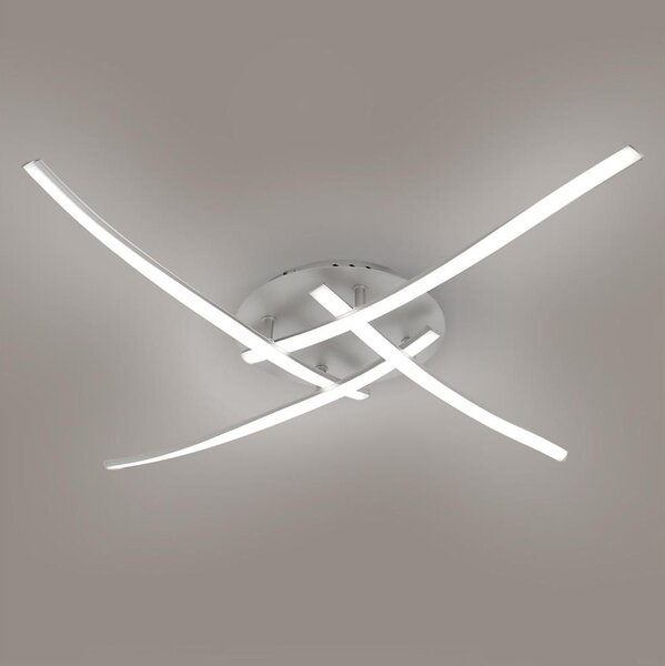 Brilagi - Plafonieră LED STRIPES LED/32W/230V argintie