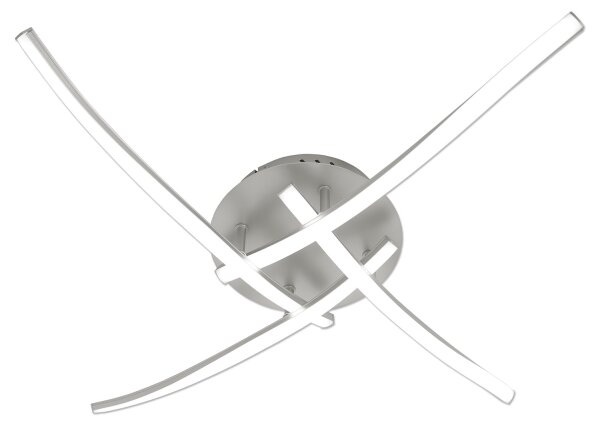 Brilagi - Plafonieră LED STRIPES LED/32W/230V argintie