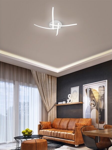 Brilagi - Plafonieră LED STRIPES 32W/230V, albă