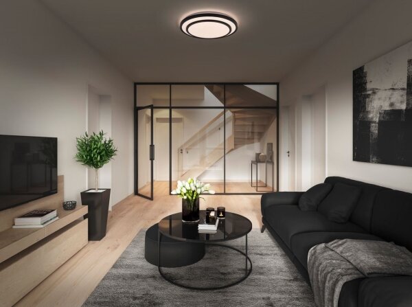 Osram - Plafonieră LED ORBIS BERLIN LED/16W/230V, diametru 29,3 cm, neagră