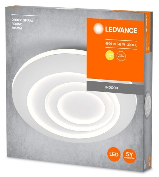Plafonieră LED Ledvance ORBIS SPIRAL LED/42W/230V