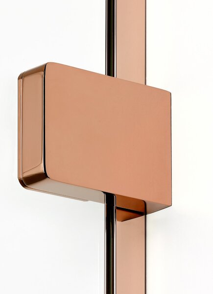New Trendy Eventa Copper Shine cabină de duș 120x110 cm dreptunghiular cupru luciu/sticlă transparentă EXK-6449