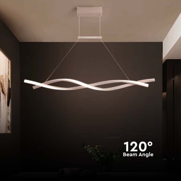 Lustră LED pe cablu LED/30W/230V 4000K alb
