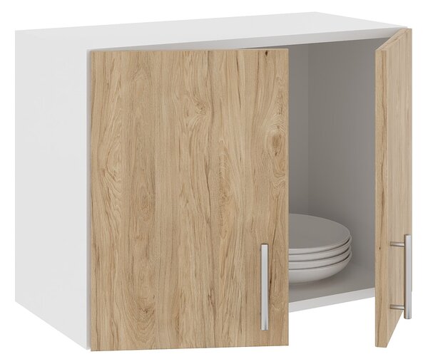 Corp haaus Karo, Lemn Natural/Alb, 60 x 30 x 45 cm