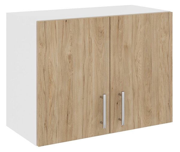 Corp haaus Karo, Lemn Natural/Alb, 60 x 30 x 45 cm