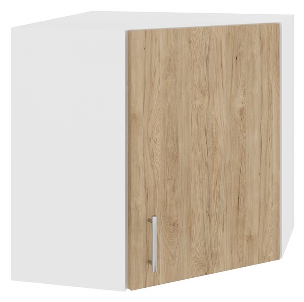 Corp haaus Karo, Lemn Natural/Alb, 60 x 60 x 60 cm