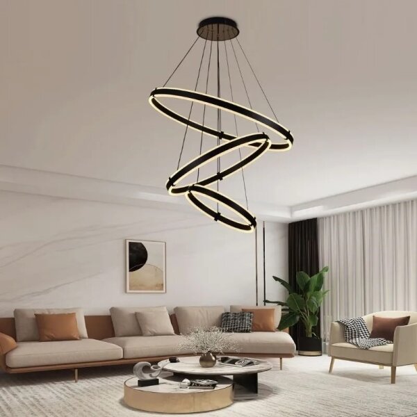Lustră LED dimabilă pe cablu LED/250W/230V 3000-6500K + telecomandă
