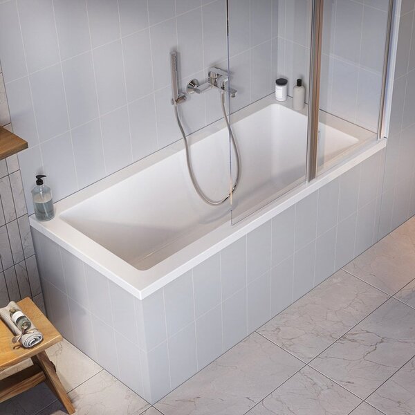 Ravak Natural cada dreptunghiulară 170x75 cm alb XC00100111