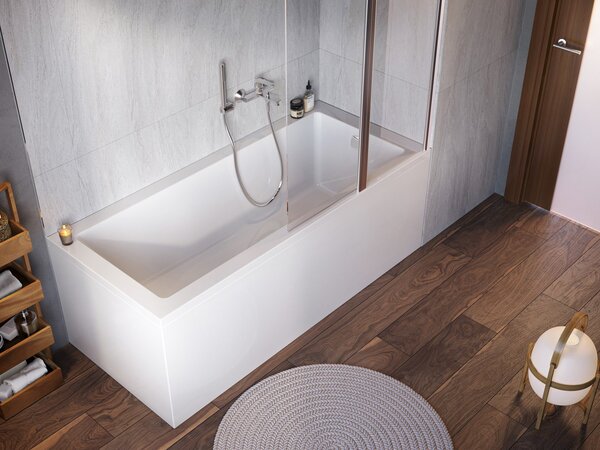 Ravak Natural cada dreptunghiulară 170x75 cm alb XC00100111