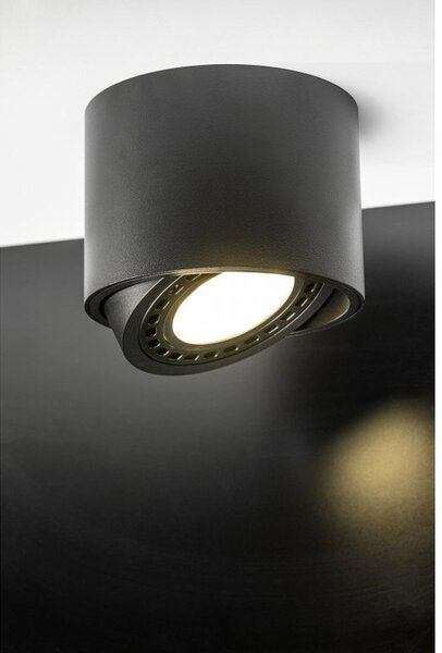 GTV Isumi lampă de tavan 1x50 W negru OS-ISUES111-00