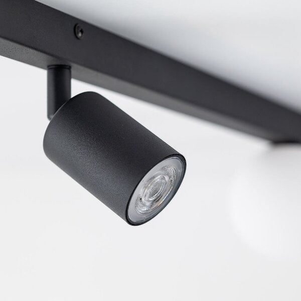 TK Lighting Vox lampă de tavan 3x10 W negru 10001