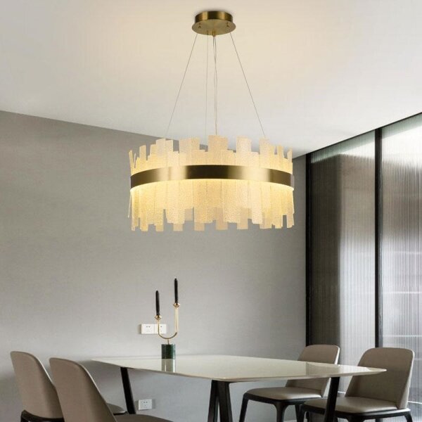 Lustră LED dimabilă pe cablu LED/40W/230V 3000-6500K + telecomandă