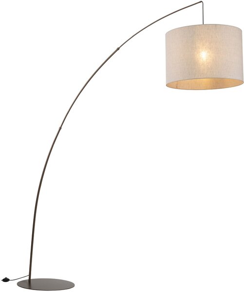 TK Lighting Moby lampă de podea 1x15 W bej-maro 6097