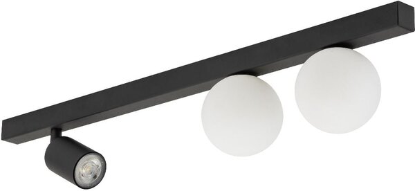 TK Lighting Vox lampă de tavan 3x10 W negru 10001