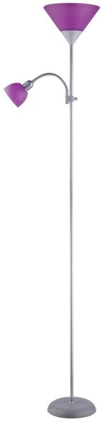 Rabalux Action lampă de podea 2x100 W violet-argint 4020