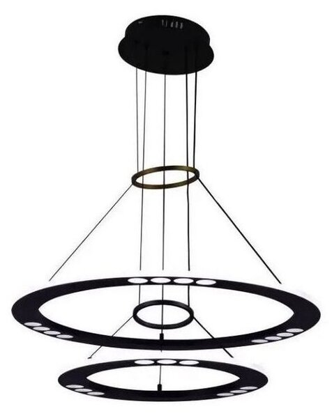 Lustră LED dimabilă pe cablu LED/65W/230V 3000-6500K + telecomandă