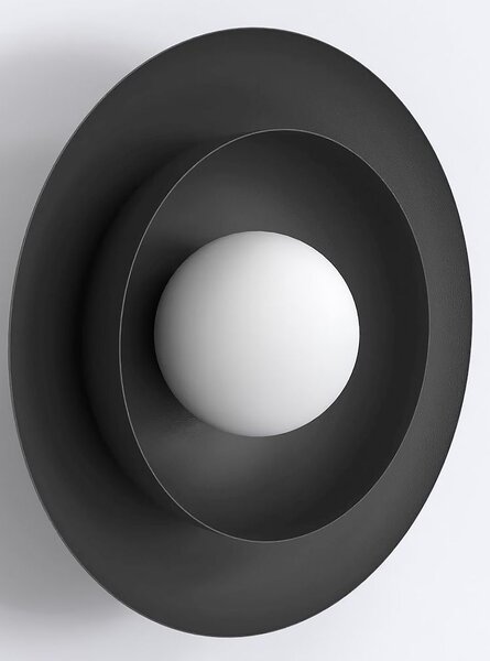 Emibig Poppi lampă de perete 1x8 W negru 1522/K1