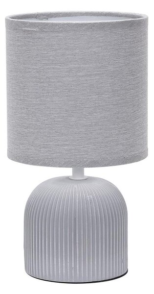 Lampă de masă ONLI SHELLY 1xE27/22W/230V gri 28 cm