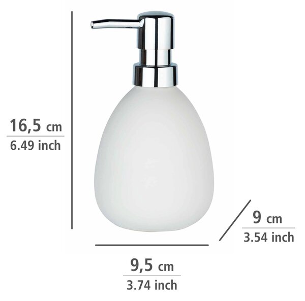 Wenko Polaris dozator săpun 390 ml alb 24011100