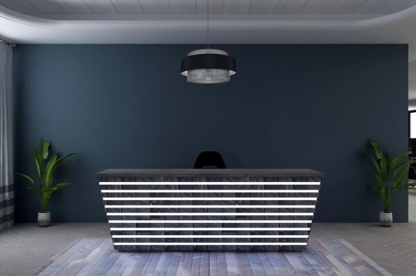 Lustră pe cablu CORSA 1xE27/60W/230V negru/gri