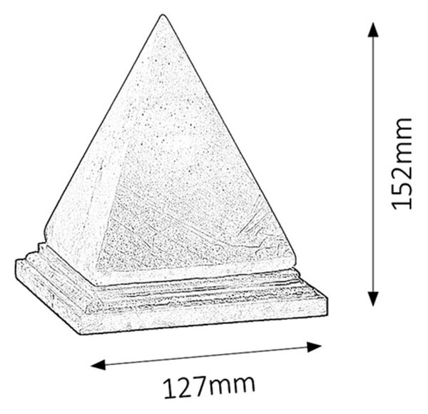 Rabalux Vesuvius veioză 1x15 W portocaliu 4096