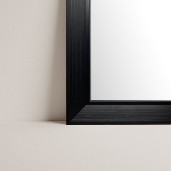 Ars Longa Helsinki oglindă 55.2x45.2 cm dreptunghiular negru HELSINKI5070-C